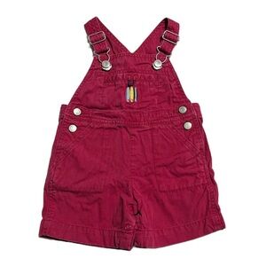 Vintage 2002 Gymboree surfboard shortalls 3-6 months